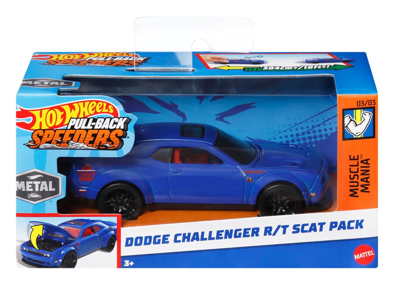 Hot Wheels Pull-Back Speeders - Assorted