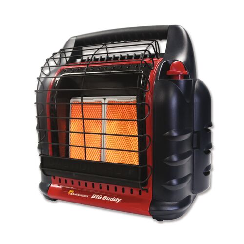 BIG BUDDY Portable Propane Heater with Fan - 4,000-18,000 BTU