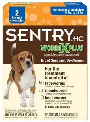 WormX Plus For Dogs in Small - 2 ct