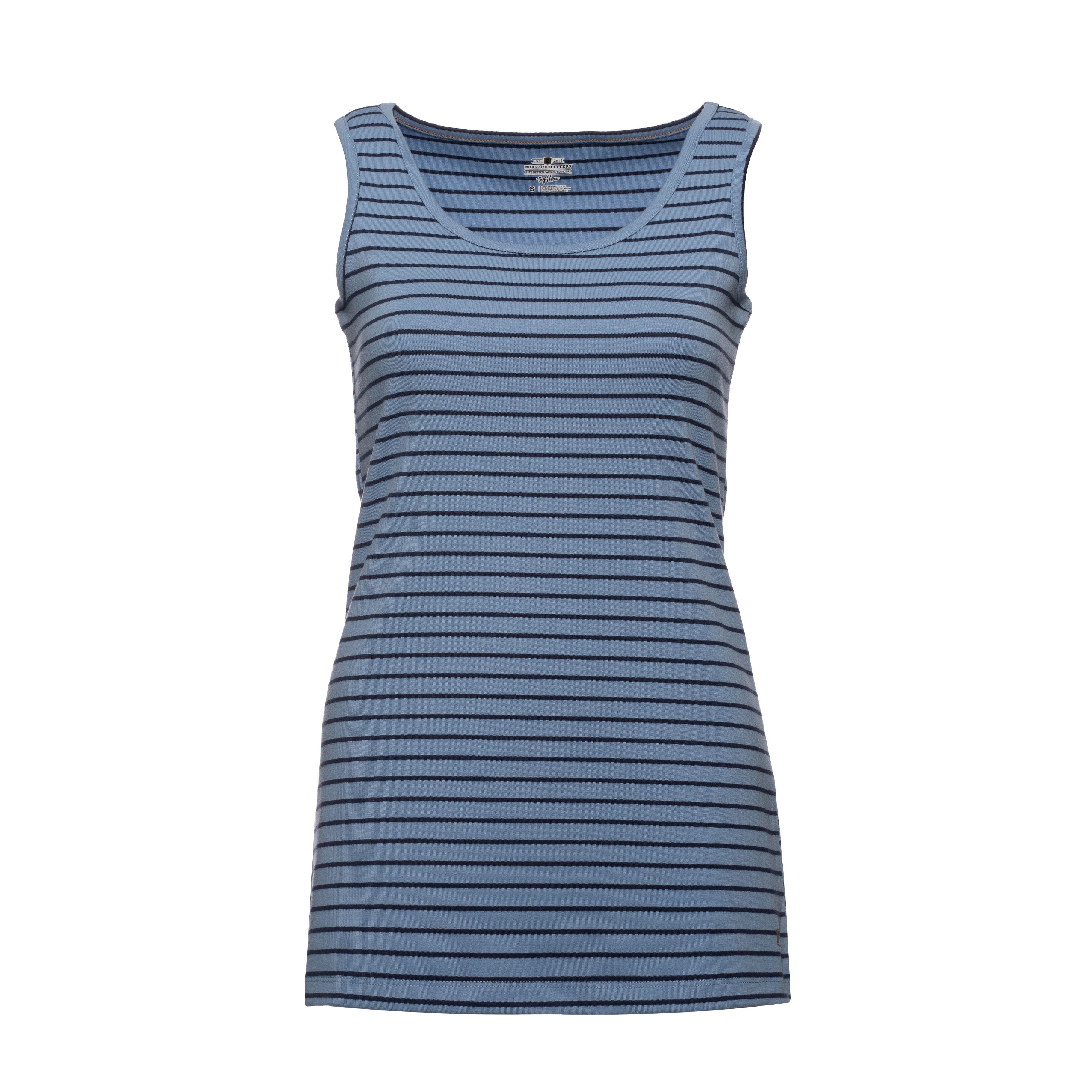 Women's Tug-Free Striped Tank