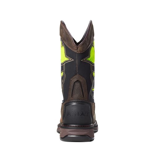 Men's 11" Work Hog Waterproof Iron Coffee/Acid Boot