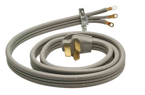 6' Range 50 Amp 3 Prong Cord