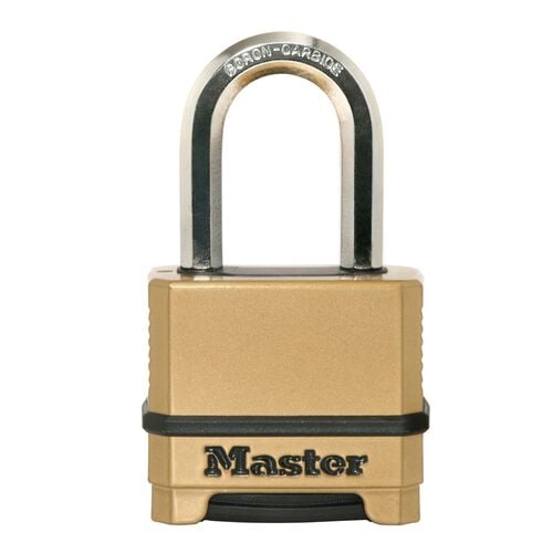 2" Wide Magnum Zinc Body Padlock with 1-1/2" Shackle, Set Your Own Combination