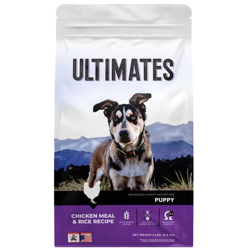 Puppy Chicken Meal & Rice Recipe Dry Dog Food - 5 Lb