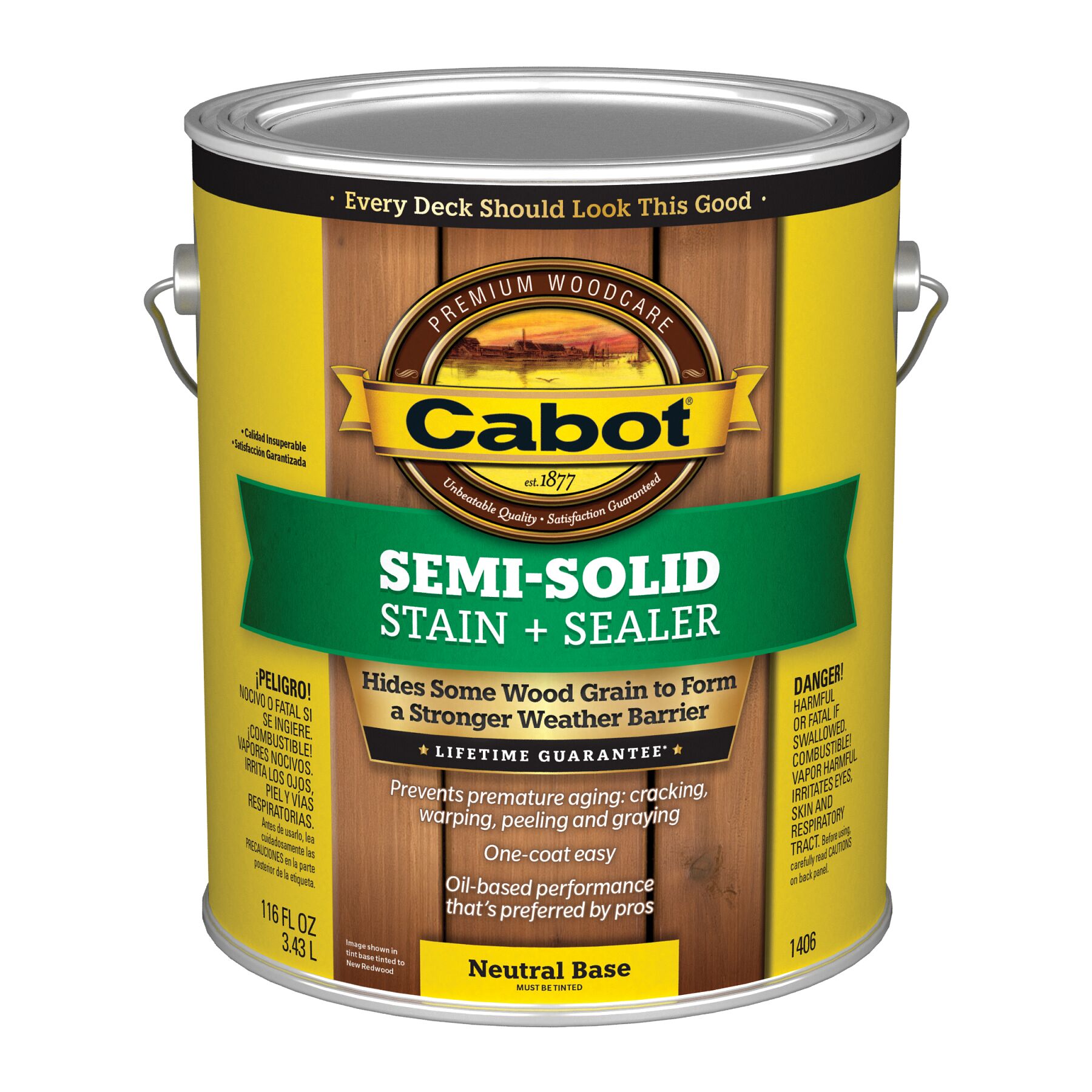 Semi-Solid Stain + Sealer