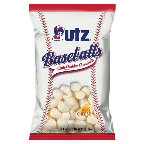 Baseballs White Cheddar Cheeseballs - 8.5 oz