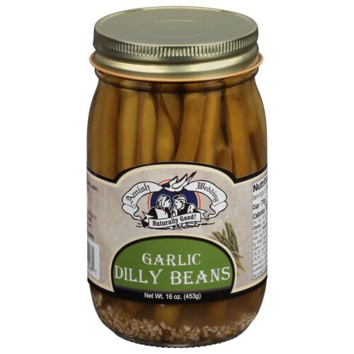 1 Pint Garlic Dilly Beans