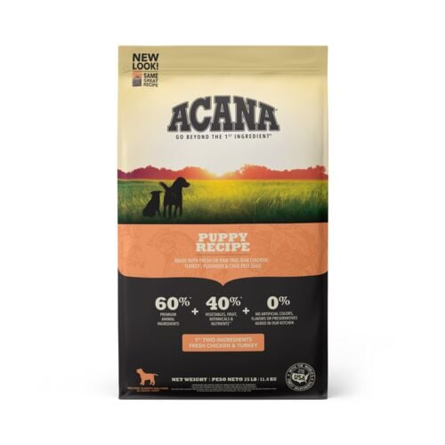 Chicken & Turkey Puppy Recipe Dry Dog Food - 25 Lb