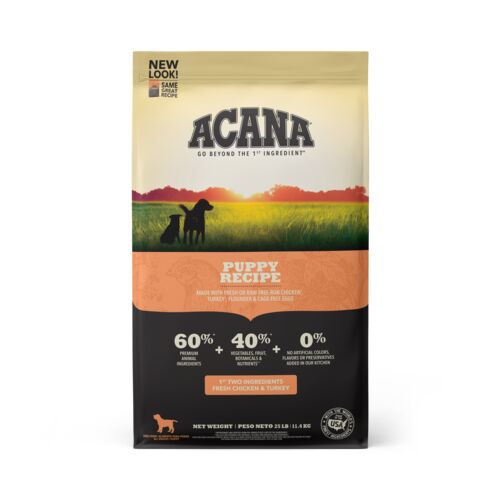 Chicken & Turkey Puppy Recipe Dry Dog Food - 25 Lb