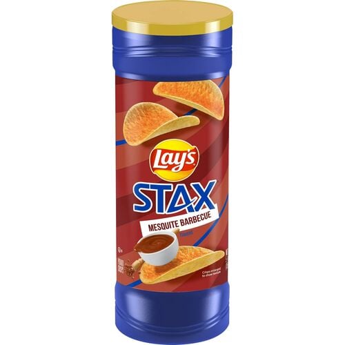 STAX Mesquite Barbecue Flavored Potato Crisps