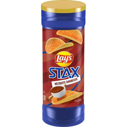 STAX Mesquite Barbecue Flavored Potato Crisps