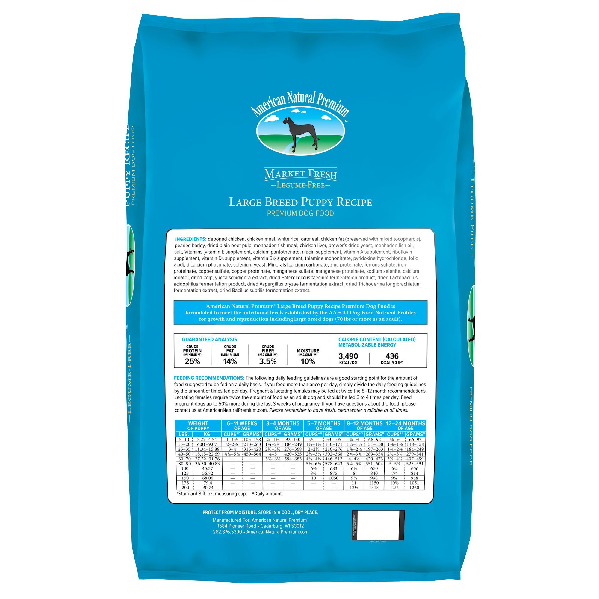 Large Breed Puppy Recipe Premium Dog Food