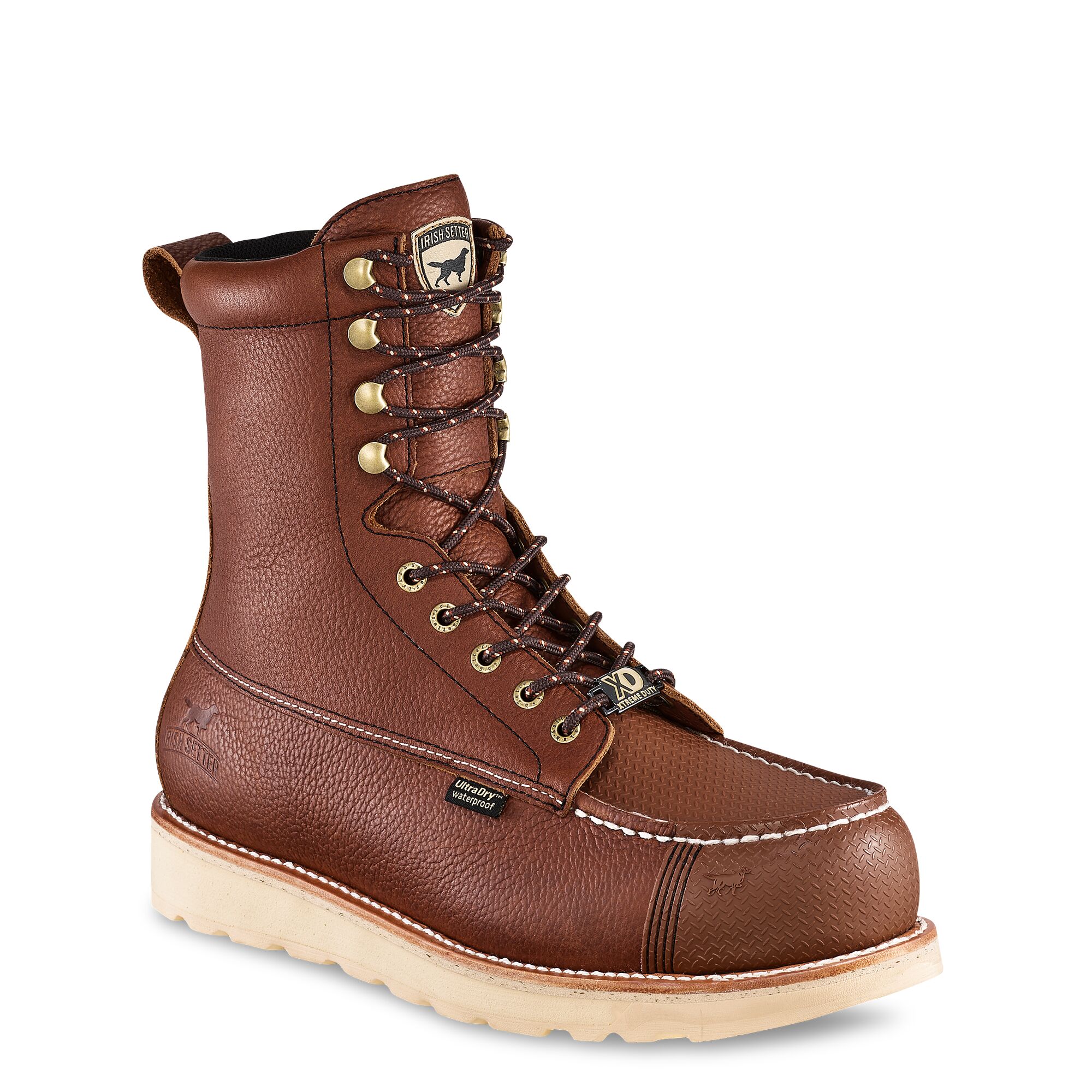 Men's 8" Wingshooter XD Waterproof Leather Safety Toe Boots