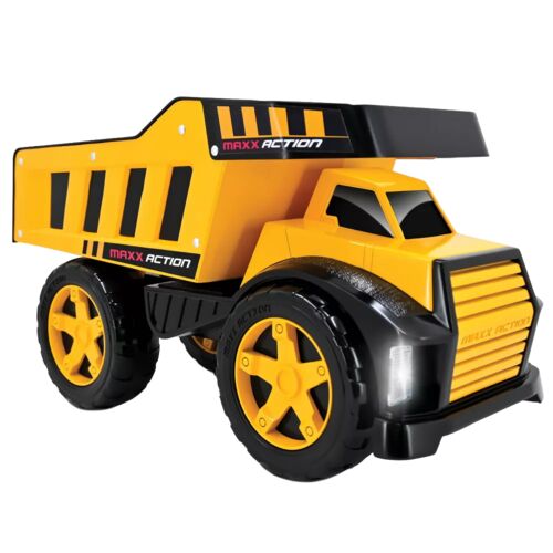 Metal Motorized Dump Truck for Kids, Durable Metal and Sturdy Plastic