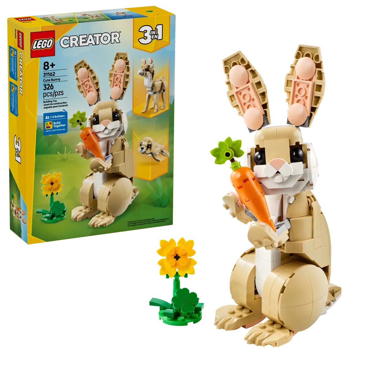 LEGO Creator 3 in 1 Cute Bunny