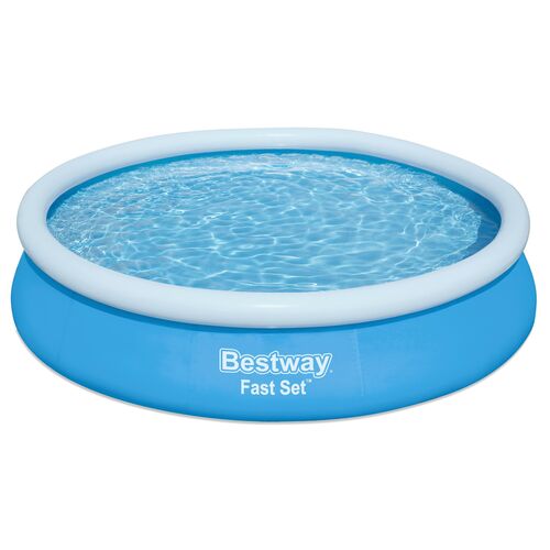Fast Set 12' x 30" Round Inflatable Pool Set