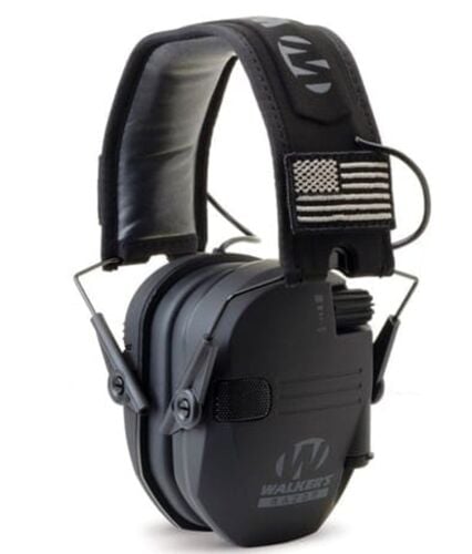 Razor Patriot Ear Muffs in Black