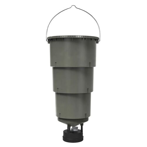 30 Lb All-in-One Metal Hanging Deer Feeder