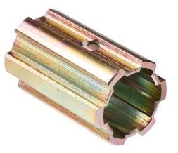 PTO Adapter Set Screw Type - Female 1-3/4"x20 to Male 1-3/8"x6