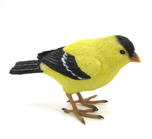 5" Gold Finch Bird Decor