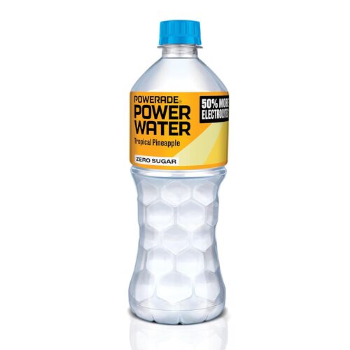 Power Water Tropical Pineapple Flavored Electrolyte Water - 20 oz
