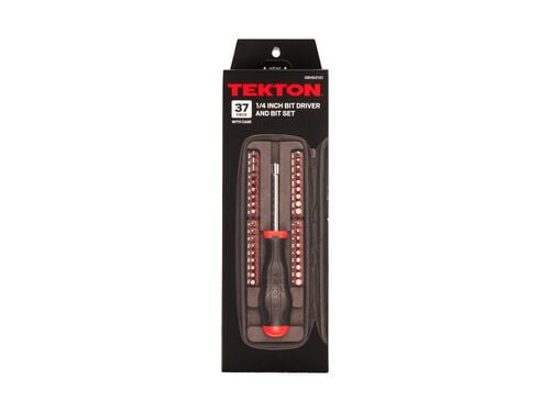 1/4" High Torque Bit Driver Set - 37-Piece