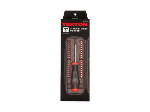 1/4" High Torque Bit Driver Set - 37-Piece