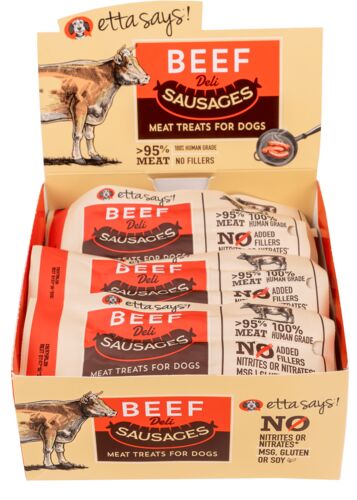 Beef Sausage Link Dog Treat - 1.25 oz