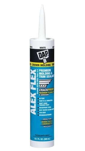 Alex Flex Premium Molding and Trim Sealant in White - 10.1 oz