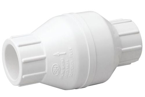 ProLine Series PVC 2" x 2" SOLV In-Line Check Valve