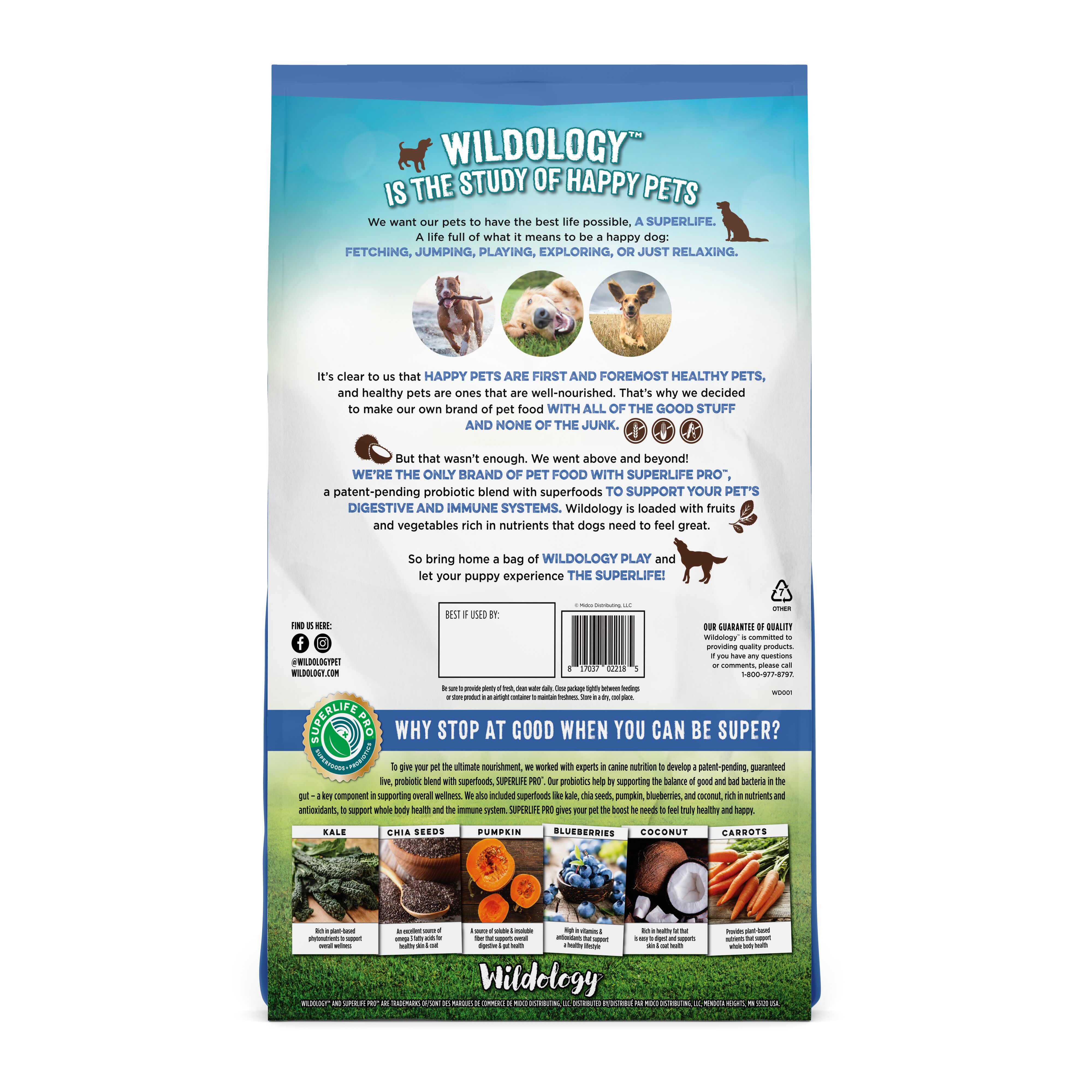 Play Farm-Raised Chicken & Brown Rice Recipe Dry Puppy Food