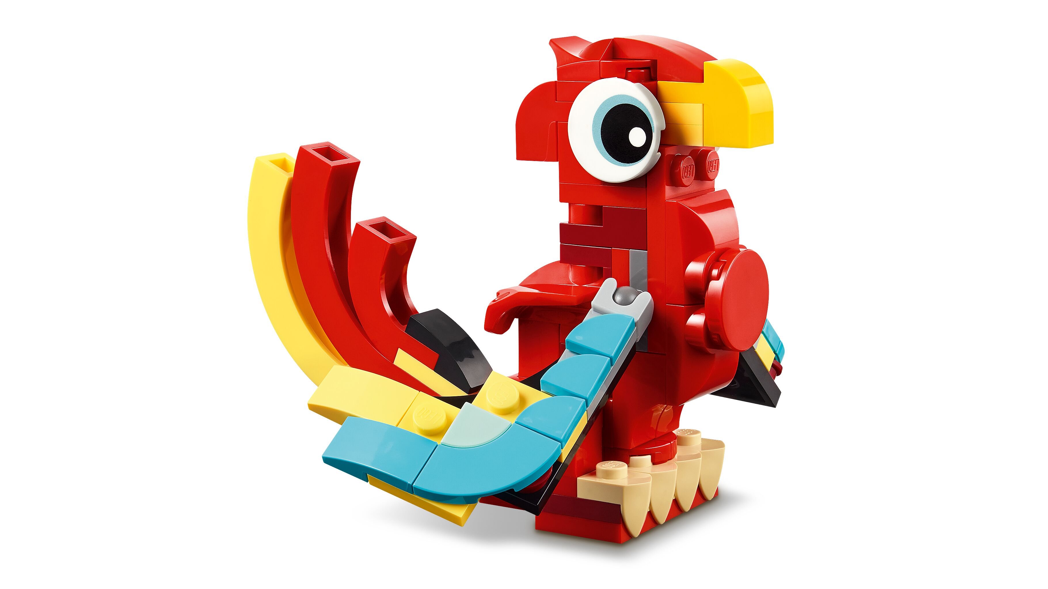 LEGO Creator Red Dragon 3 In 1 Animal Toy