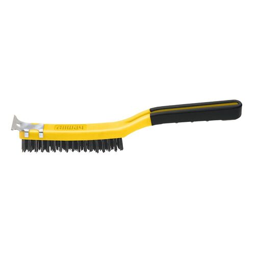 3 x 19 Soft-Grip Stainless-Steel Wire Brush