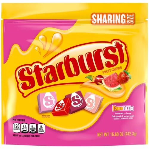 Fruit Chews Candy in FaveREDs - 15.6 oz