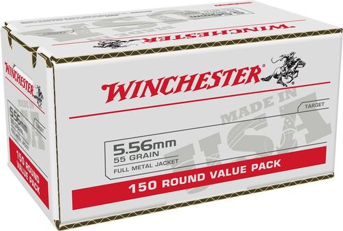 5.56 mm 55 Grain FMJ Ammunition - 150 Rounds