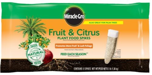 Fruit and Citrus Fertilizer Spikes - 12 Count