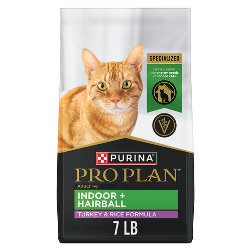 Indoor Care Adult Turkey & Rice Dry Cat Food - 7 Lb