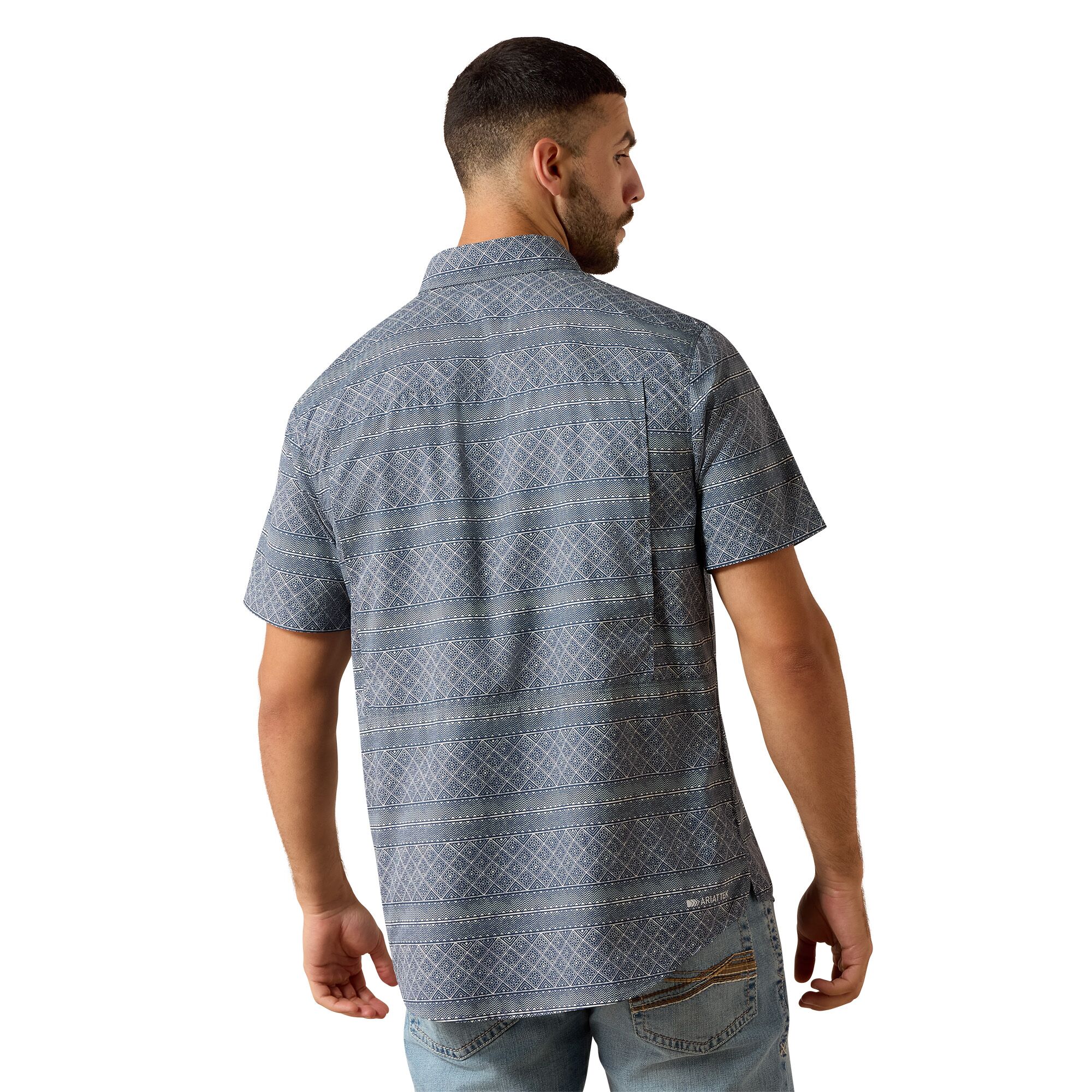 Men's Printed VentTEK Outbound Fitted Shirt