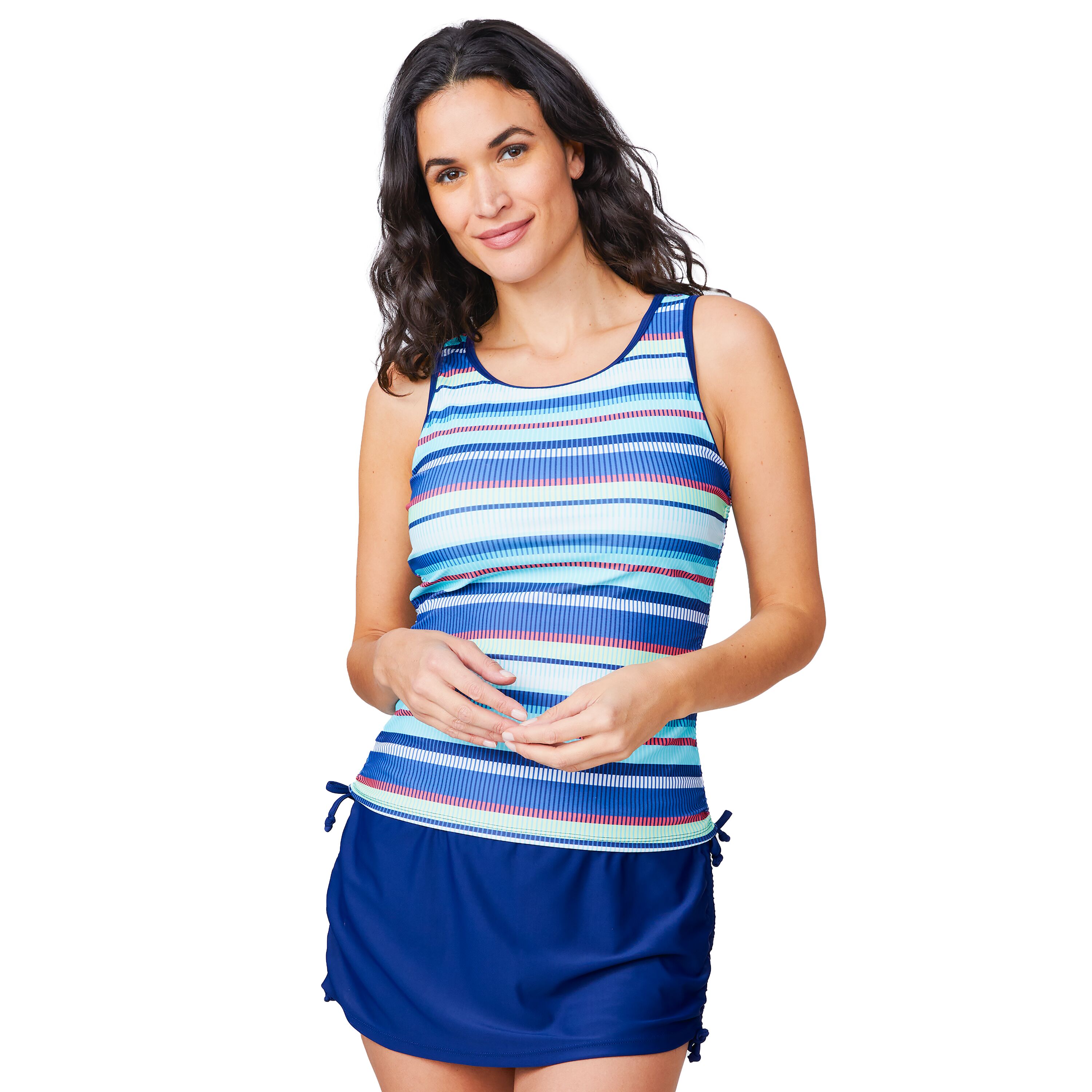Women's Marina Stripe Swim Tankini