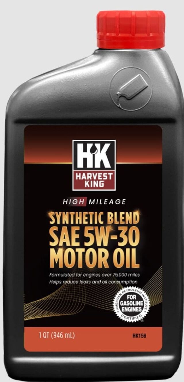 High Mileage Synthetic Blend Motor Oil SAE 5W-30