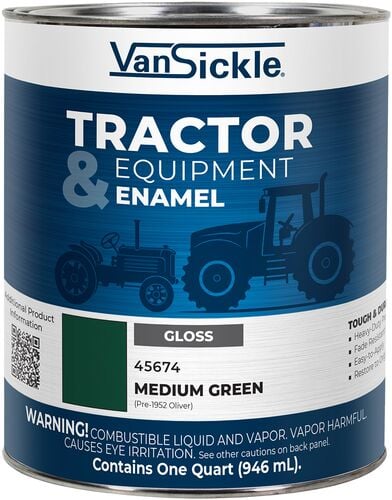 Tractor & Equipment Enamel in Gloss Medium Green - 1 Quart