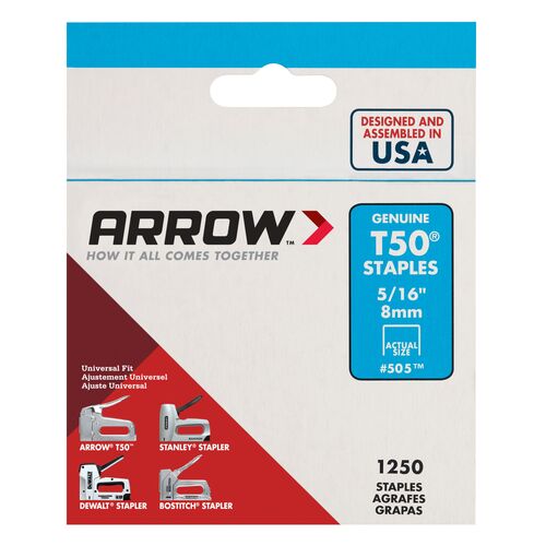 5/16" Heavy Duty Staples For T-50