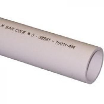 Perforated PVC Pipe w/ Bell End - 4" x 10'