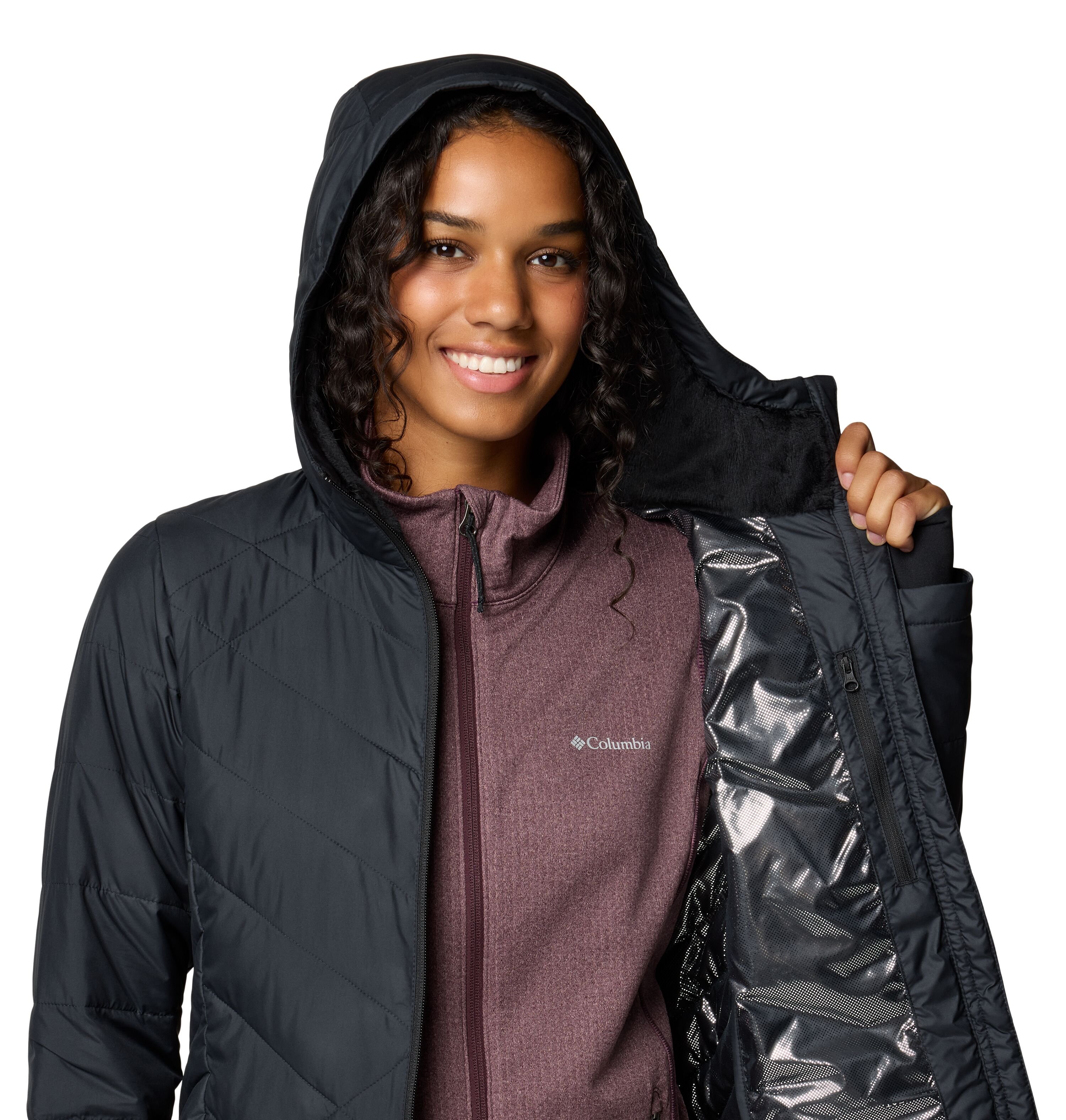 Women's Heavenly Long Hooded Jacket