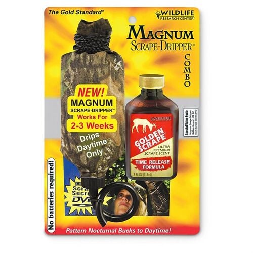 Magnum Scrape-Dripper/Golden Scrape Combo