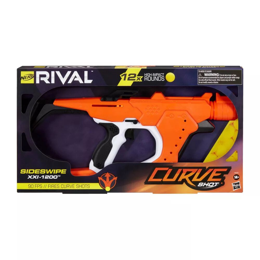 Hasbro Nerf Rival Curve Shot Sideswipe Blaster