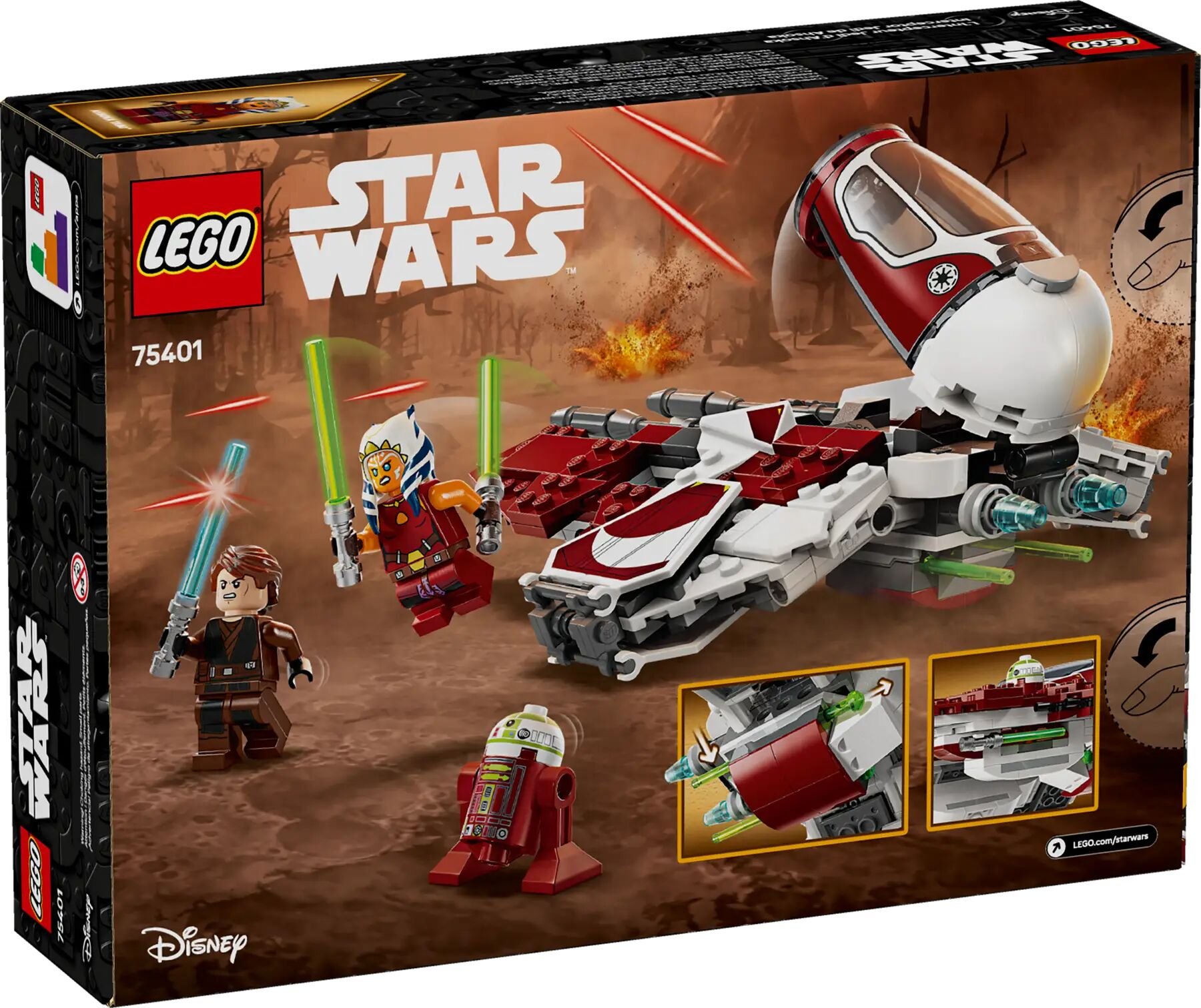 LEGO Ahsoka's Jedi Interceptor