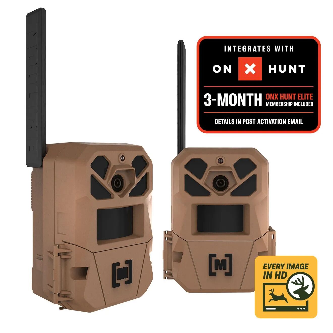 Moultrie Edge 3 Cellular 40MP Trail Camera - 2-Pack