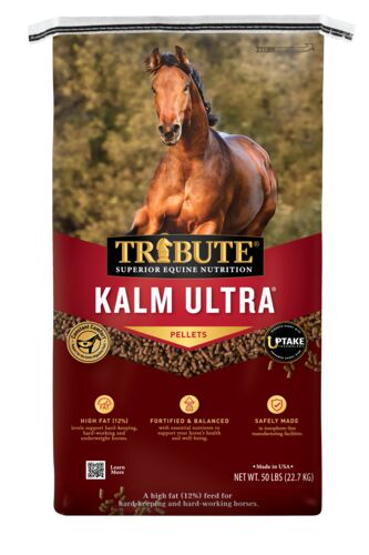 Kalm Ultra Pelleted High Fat Horse Feed - 50 lb