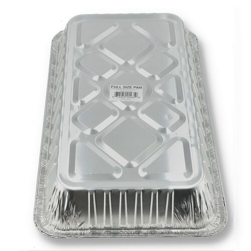 Full Size Deep Rectangular Disposable Aluminum Pan